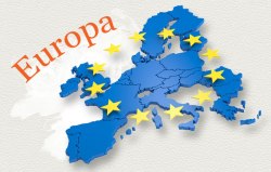 Eine Karte von Europa