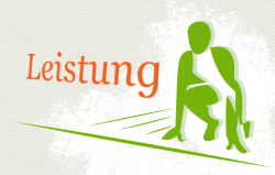 Ein Mann an einer Startlinei