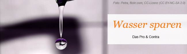 Foto: Petra, flickr.com, CC-Lizenz (CC BY-NC-SA 2.0) Ein tropfender Wasserhahn