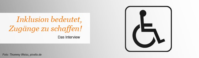 Ein Rollstuhlfahrer-Zeichen