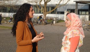 Die beiden Stipediatinnen im Gespräch