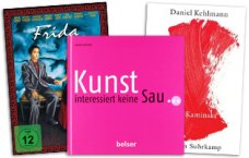 Die drei Cover von Frida, Kunst interessiert keine Sau, Ich und Kaminski