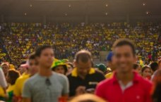 Fans auf einem FIFA-Fanfest